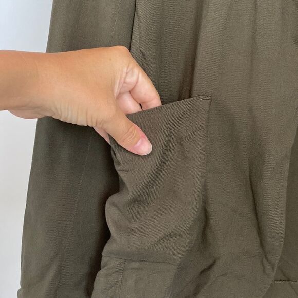 Talula Open Sweater Army Green Women’s Size 0 Aritzia Work wear - Picture 4 of 8